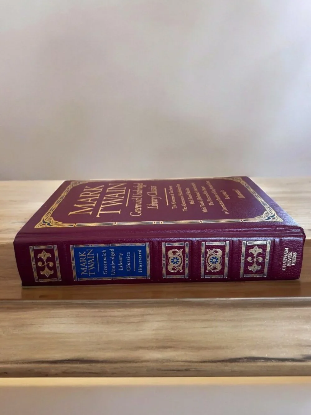 Mark Twain Greenwich Unabridged Library Classics Hardcover Illustrated